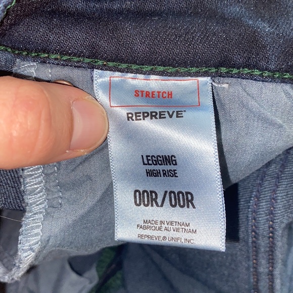 Express high- waisted dark wash jeans- women’s 00R - Picture 3 of 4